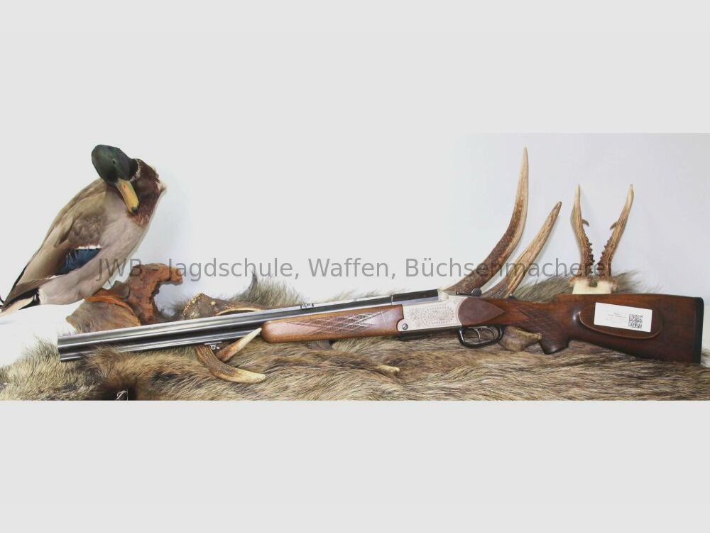 Blaser ES 63 ideale Damenwaffe da nur 35 cm Schaftlänge 7x65R;12/70