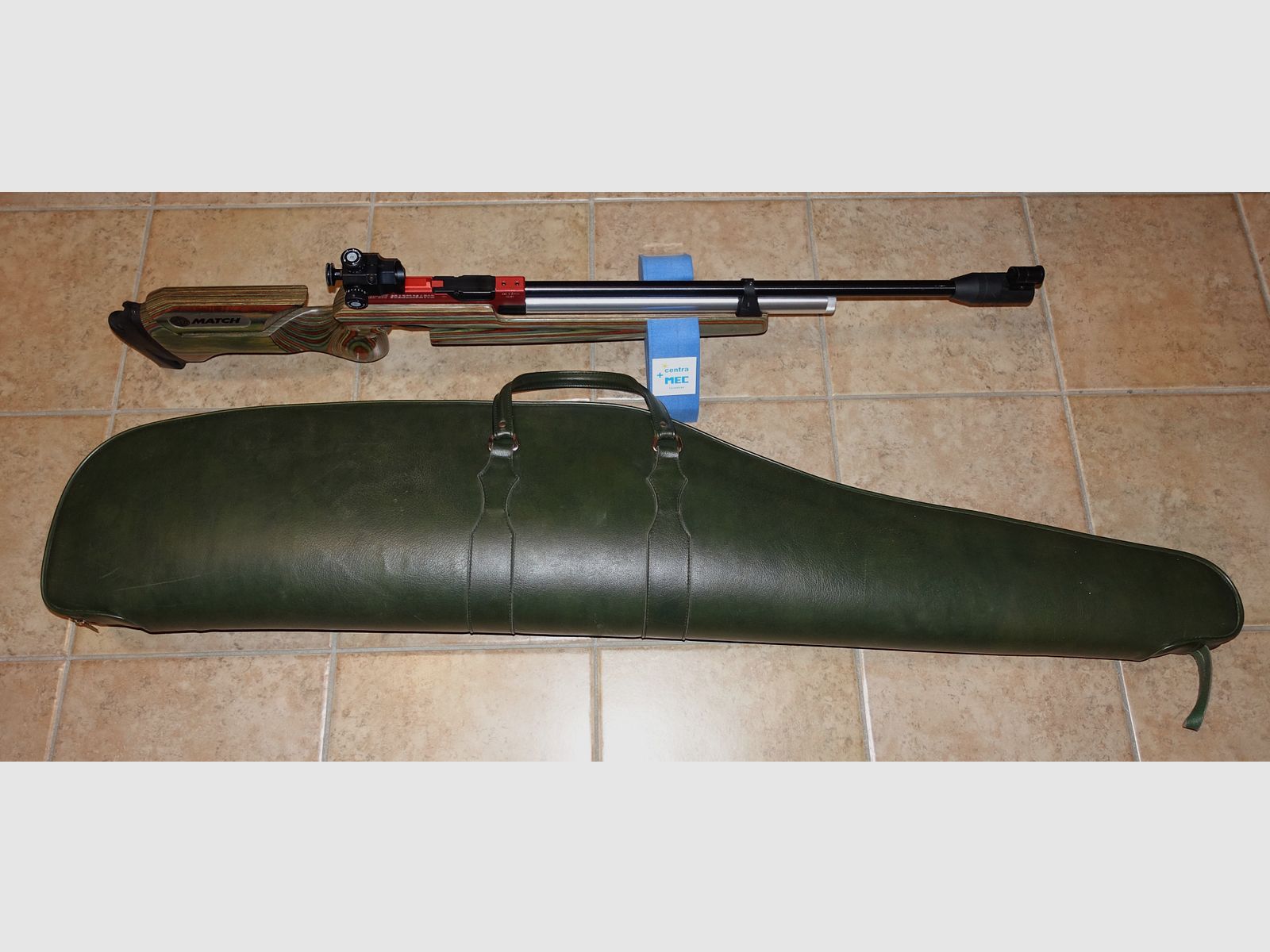 Steyr Match Air Rifle LG-10P Stabilizer + Cartridge TÜV 2033 + Bag