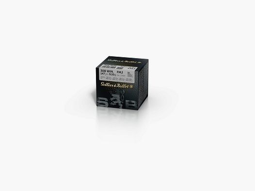 BOITE DE 50 CARTOUCHES SELLIER & BELLOT CAL.308WIN FMJ 147GR VRAC