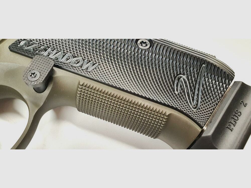 CZ 75 SP - 01, Shadow II OR, Camo Oliv Double Action DA/SA-Abzug