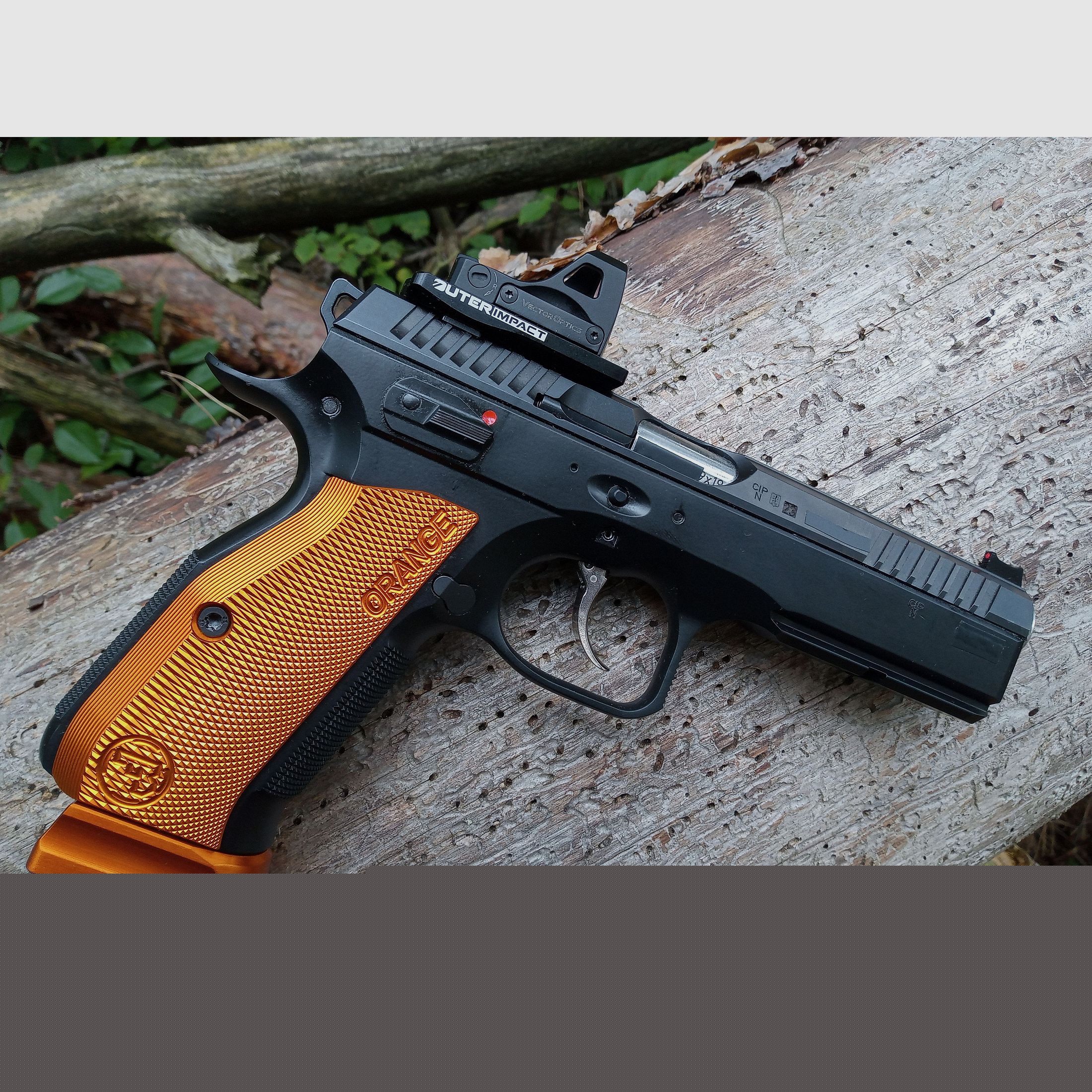 CZ Shadow 2 pomarańczowy Optic 3MOA