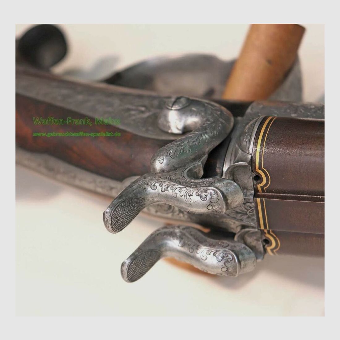 Sharpening - Hannover ignition double rifle