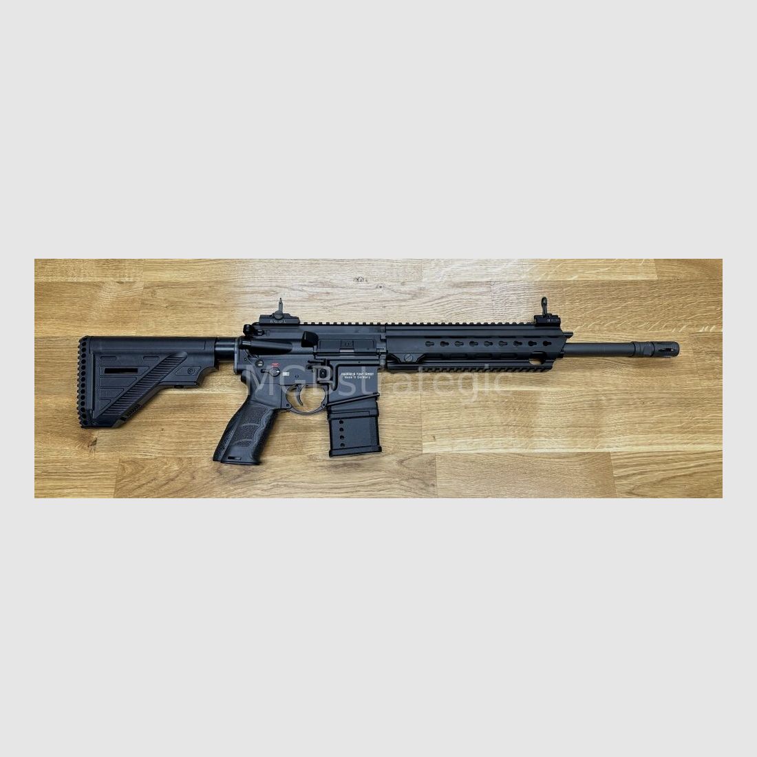 Heckler & Koch MR223 A3 Slim-Line 14,5" Lauf - halbautom. Büchse .223Rem Mündungsfeuerdämpfer mit Schalldämpfer Schnittstelle - zivile Version HK416 / G95K / G38 / mit Upgrades