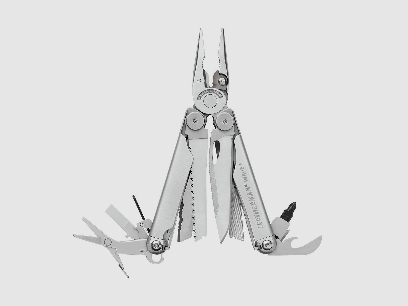 Leatherman WAVE + Stainless, Nylon Holster, Schwarz, M