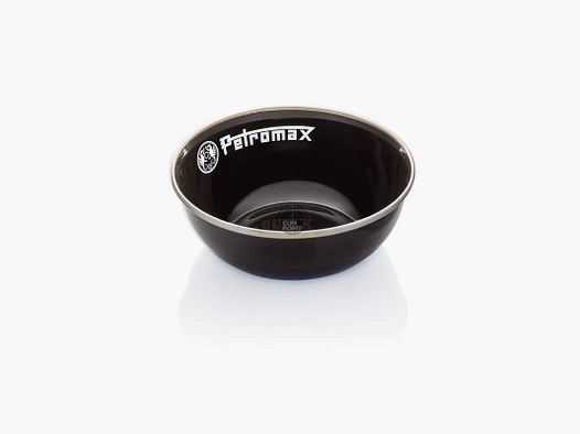 Petromax Emaille Schalen schwarz 2 Stck (600 ml)
