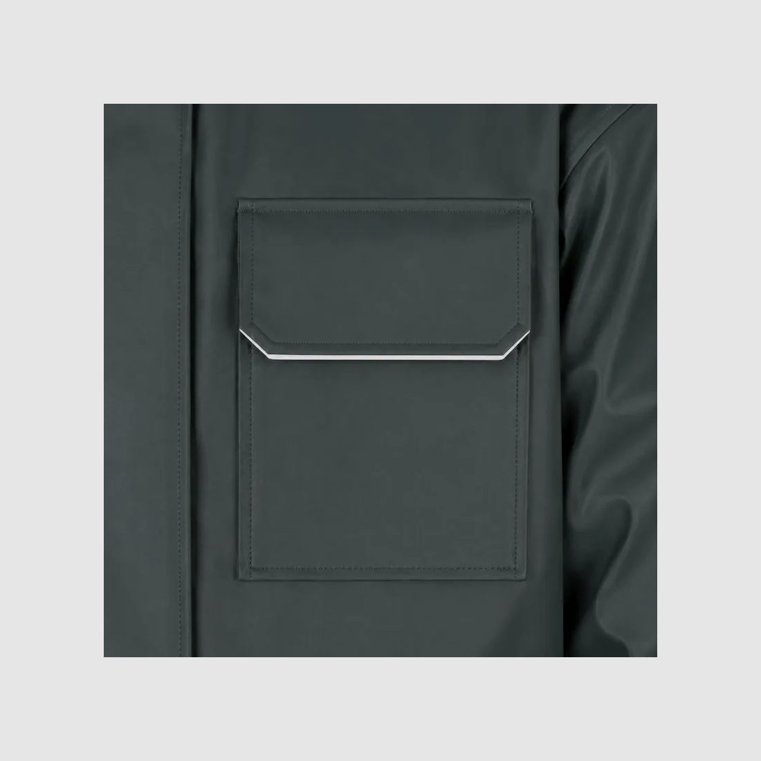 Veste imperméable EN 13688 polyuréthane PVC kaki foncé M à 3XL, image 10 sur 12