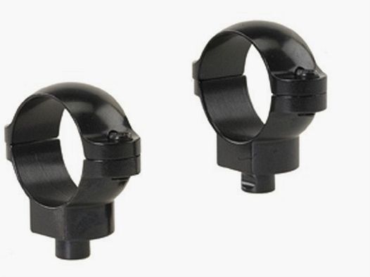 Anillos Leupold QR 25,4 mm medianos negros brillantes