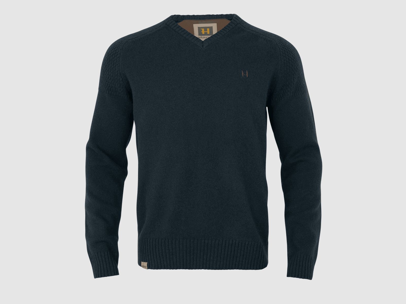 Härkila Vincent Merino V-Neck Sweater Men Dark Navy M