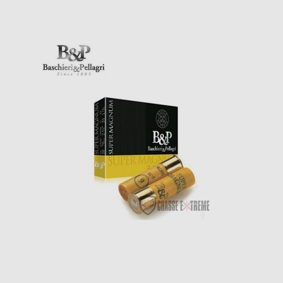 10 Cartouches B&P Super Magnum 35G Cal 20/70