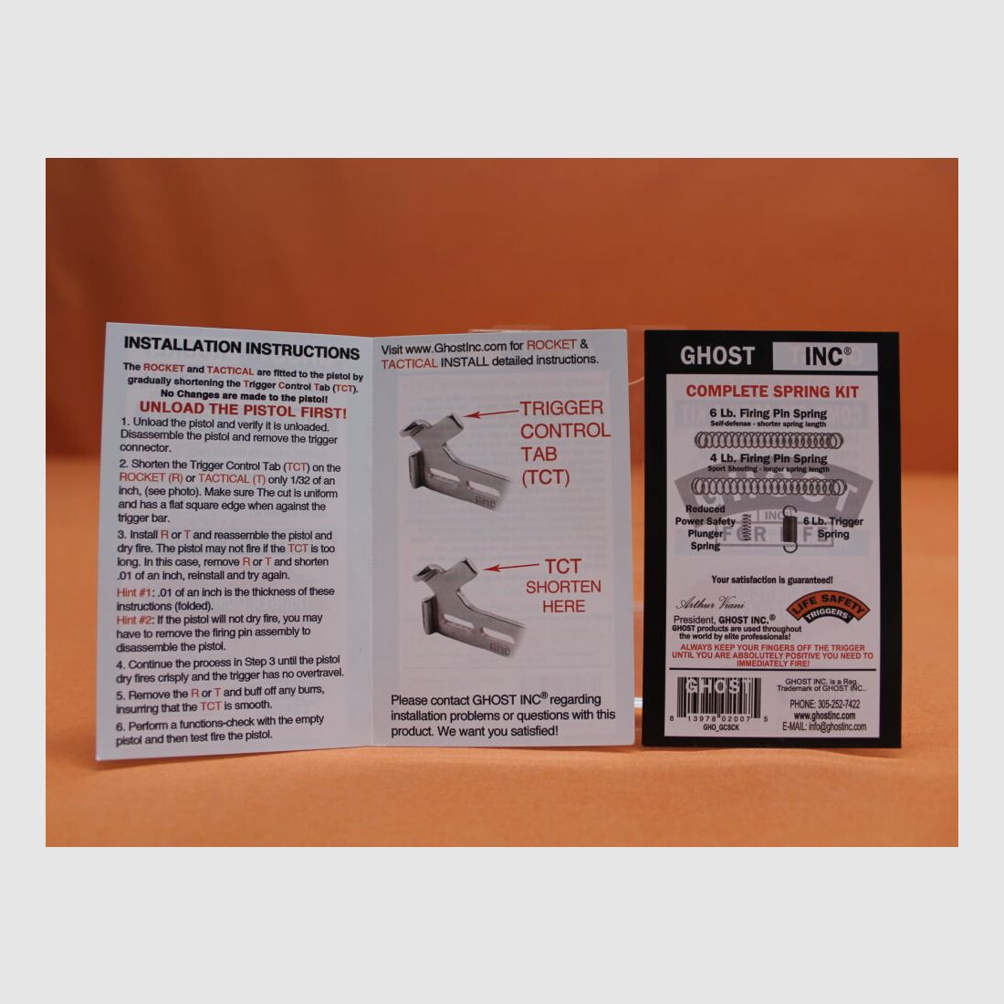 Ghost Inc. Glock (-Gen.4): Ghost Rocket Trigger Kit (GHO-RIK-100-003-306)