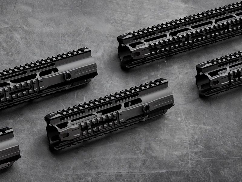 HERA ARMS Guardamanos IRS Picatinny, nueva generación para AR15, longitud: 7,0"