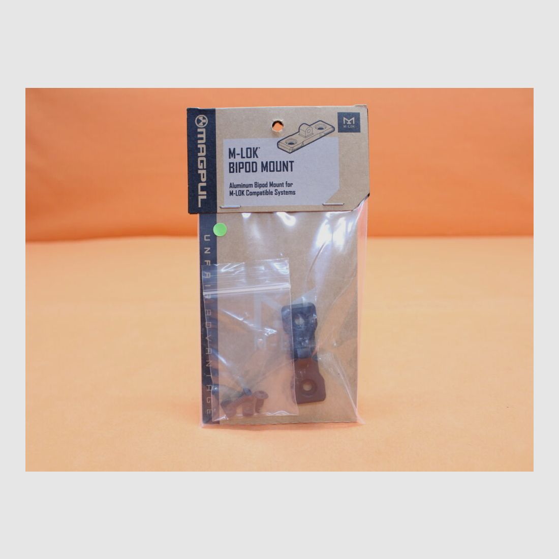 Magpul Magpul M-LOK Bipod Mount Zweibeinadapter Typ Harris (MAG609-BLK) Alu schwarz mit Riemenöse