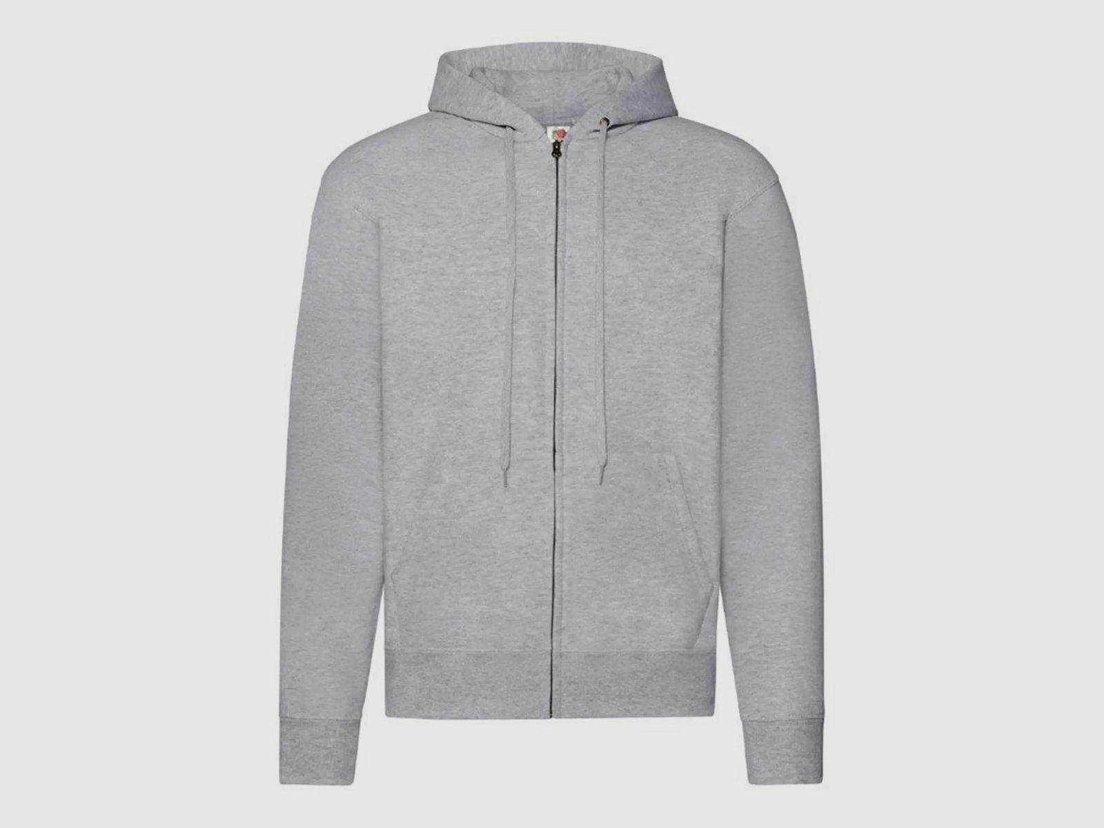 Fruit Of The Loom Fruit of the Loom Kapuzenjacke Classic Hooded graumeliert