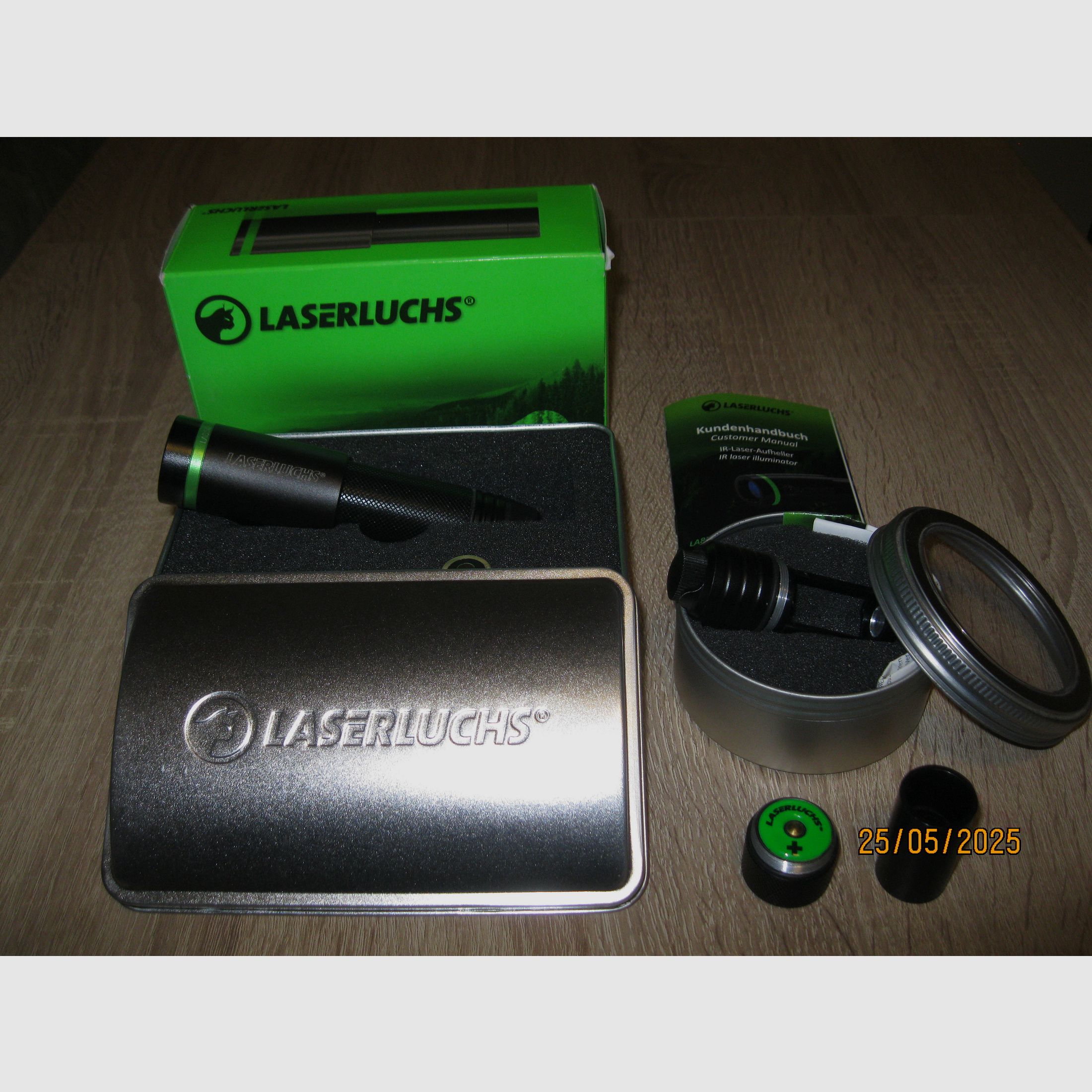 Nachtsichtgerät IR Strahler Laserluchs LA 850-50 Pro  Komplettpaket. 