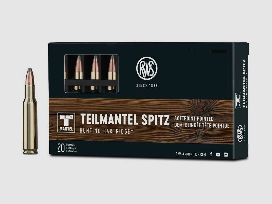 RWS TMS 3,24g/50grs à20 .222 Rem