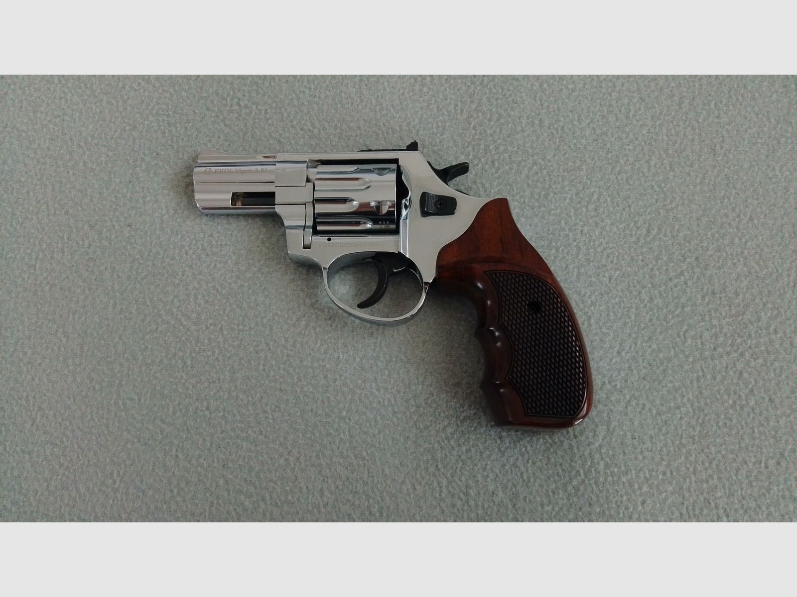 Holzgriff Holzgriffschalen passend für Revolver Zoraki R1 R2, Ekol Viper