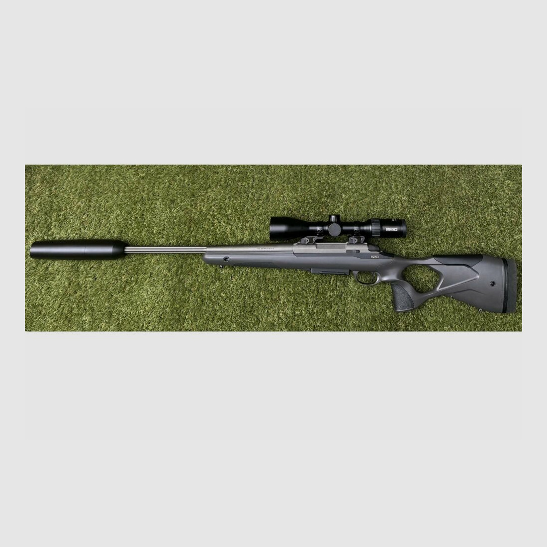Sako S20 Hunter Cerakote +Steiner Ranger 2,5-10x50 und Schalldämpfer .308Win
