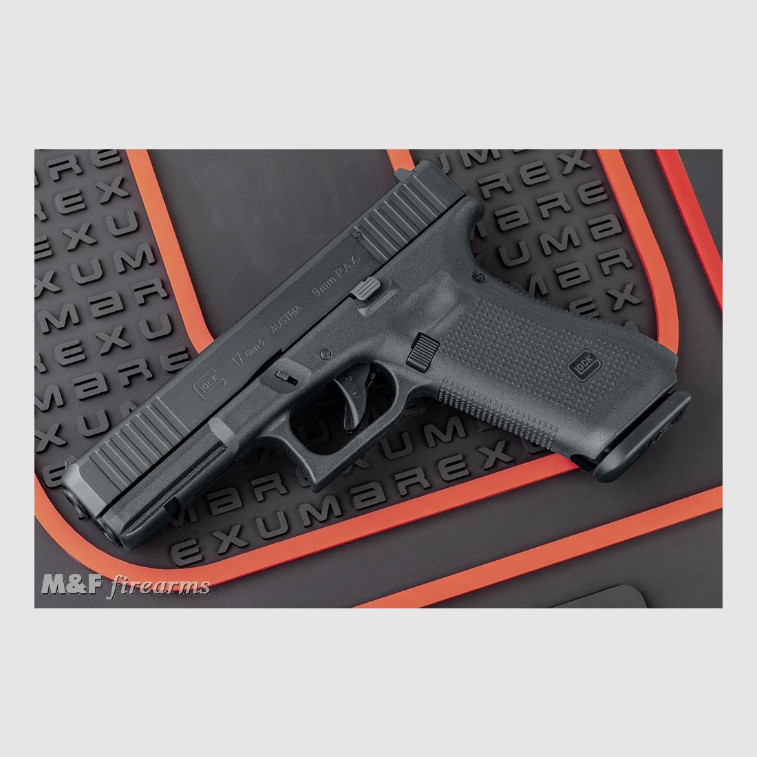 GLOCK 17 Gen5 Kaliber 9mm P.A.K. die erste lizensierte Schreckschusswaffe der Marke GLOCK