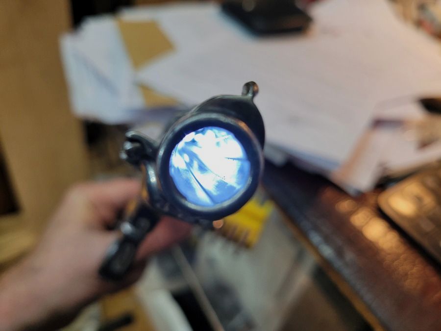 Sehr schöner Dienstrevolver Mod 1873 11mm73 – vollständig monomatrikulier – noch strohgelb – Top Zustand!, Bild 17 von 36