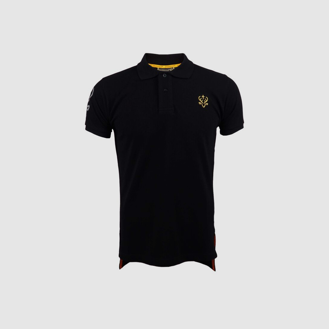 Jagdstolz Herren Polo-Shirt Black