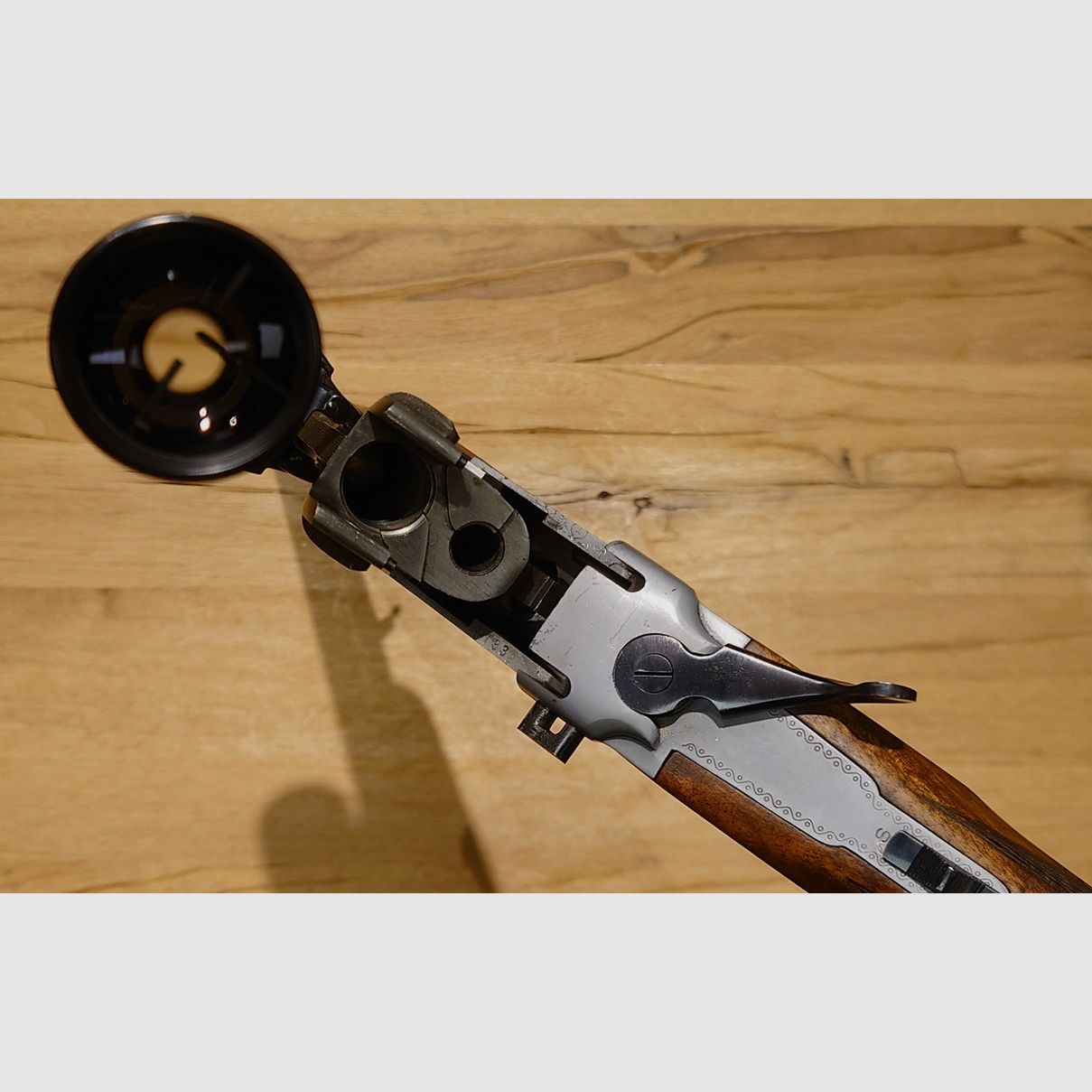 Bockbüchsflinte Kettner Mod. Puszta Cal. 7x65R 12/70