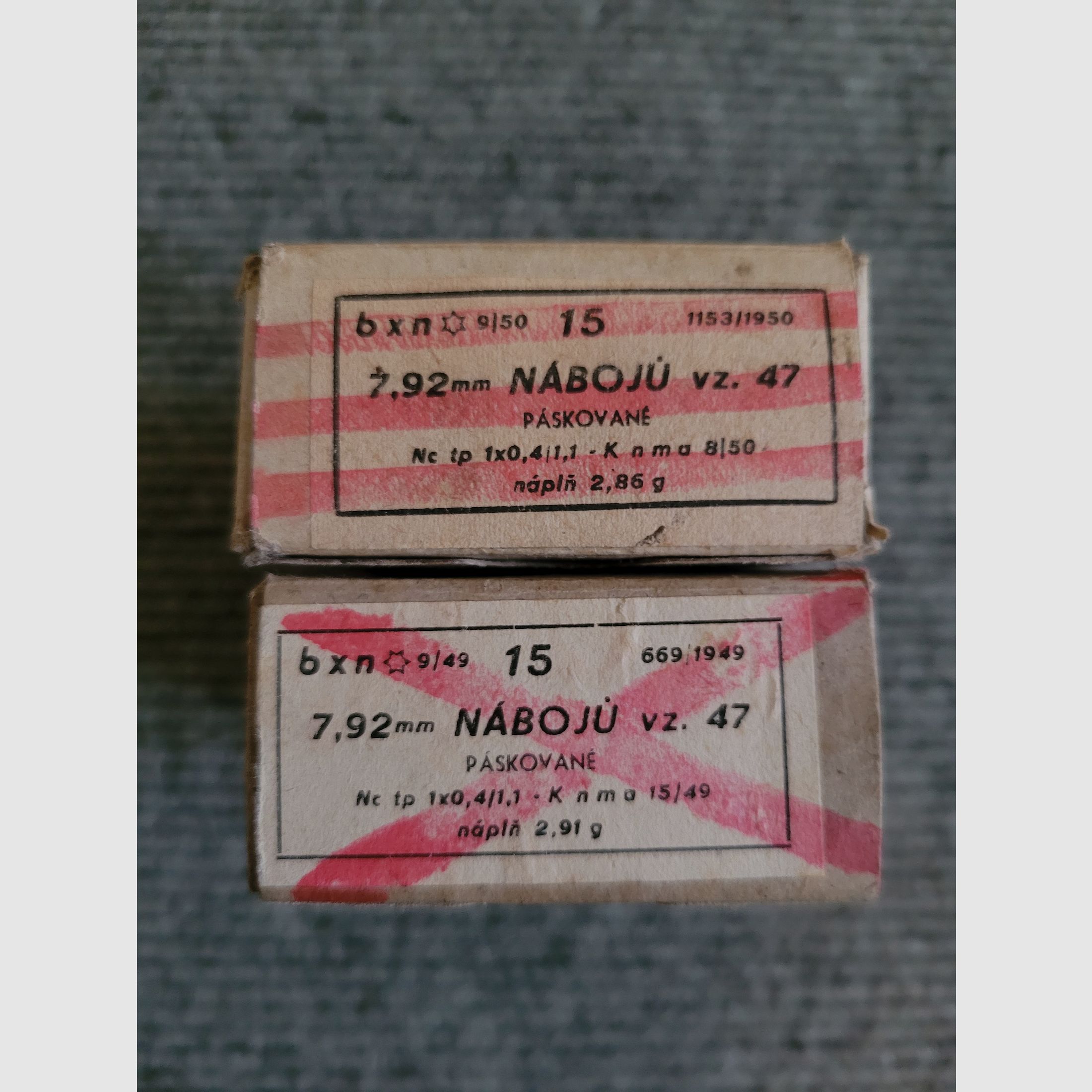 420 schoten VM FMJ 8x57 IS 8mm Mauser uit Tsjechoslowakije