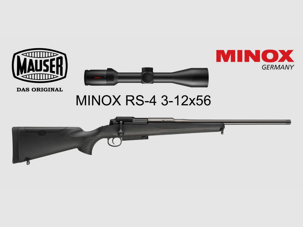 Blaser Group GmbH MAUSER 25 EXTREME Repetidor de tracción recta .308 Win. + MINOX RS-4 3-12x56, imagen 1 de 6