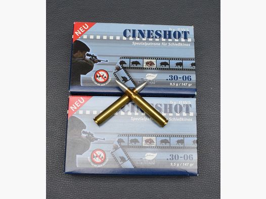 40 Patronen, RWS Cineshot, 30-06Sprg, Super Clean 9,5g/147gr, zum Sonderpreis!