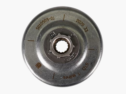 Husqvarna kettingtandwiel compleet met naaldlager 3/8", 7 tanden, naafdiameter standaard