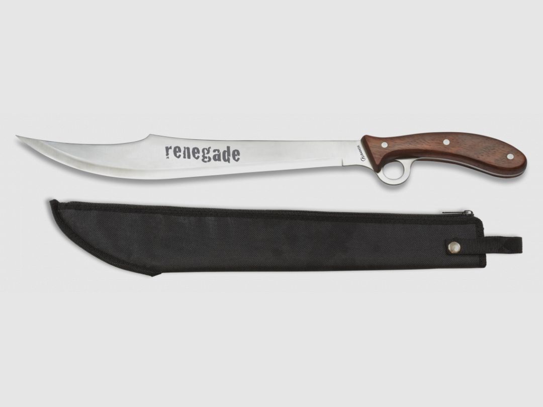 Machete mit Fingerschutz "Renegade" Klinge von 43cm