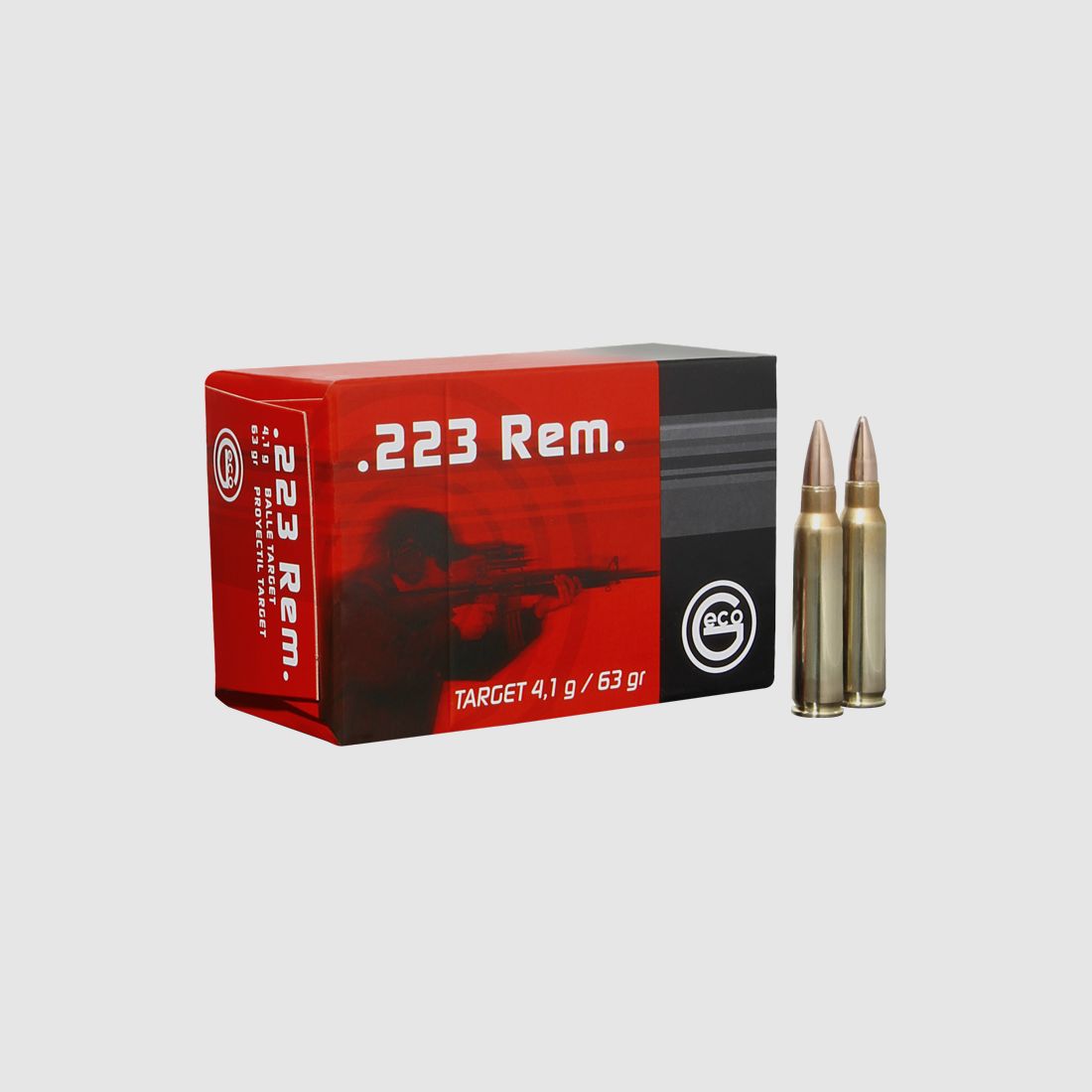 GECO Büchsenpatrone .223 Rem. Target VM 4,1g/63gr