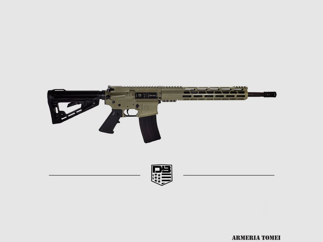BÜCHSE – DIAMONDBACK M4 DB15 16′ M-LOK 12′ SCHIENE F.D.E. Kal. 223REM, Bild 1 von 2