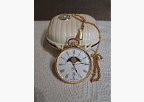 Reloj de bolsillo Royal con fase lunar y indicador de fecha