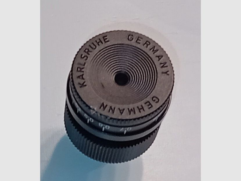Gehmann Iris-Diopterscheibe mit Optik