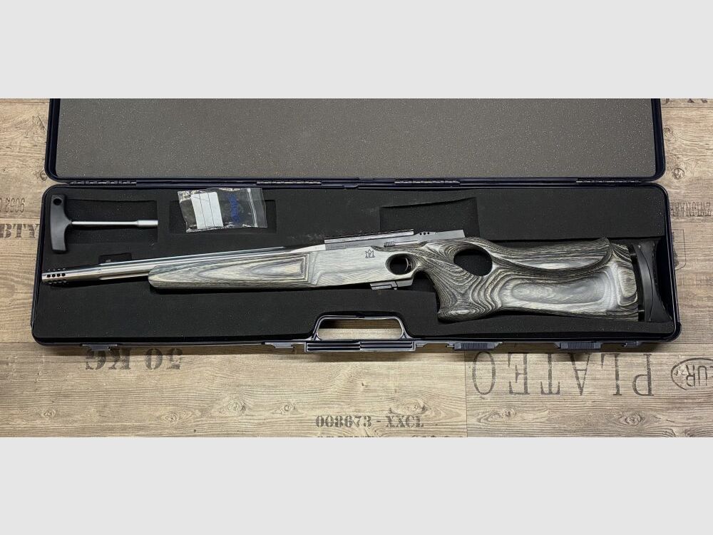 Walther RARITY rifle stock and interchangeable barrel or interchangeable system for GSP