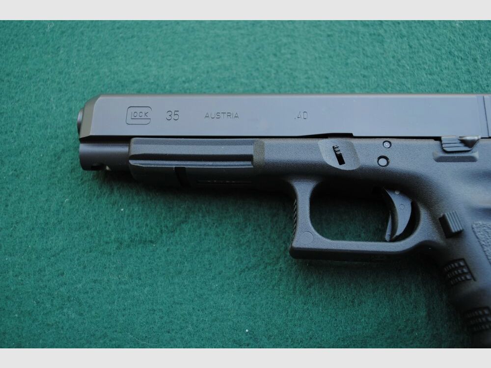 Glock 35, Gen. 4, Original Koffer mit allem Zubehör