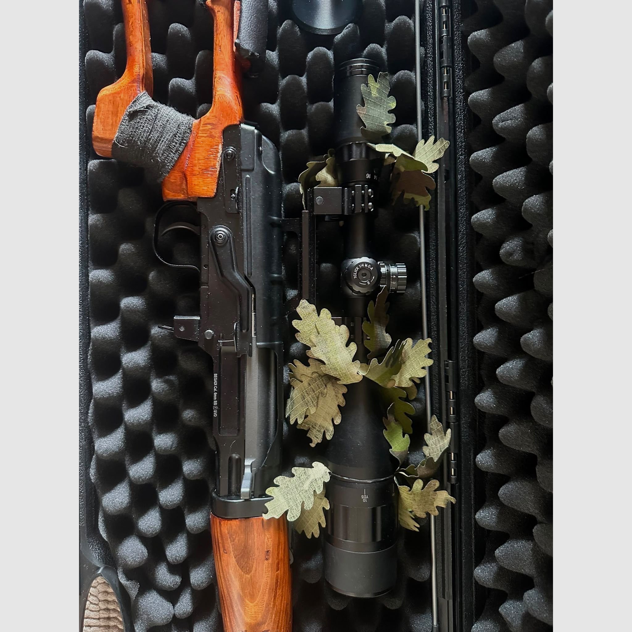 SVD Dragunov Federdruck Airsoft 