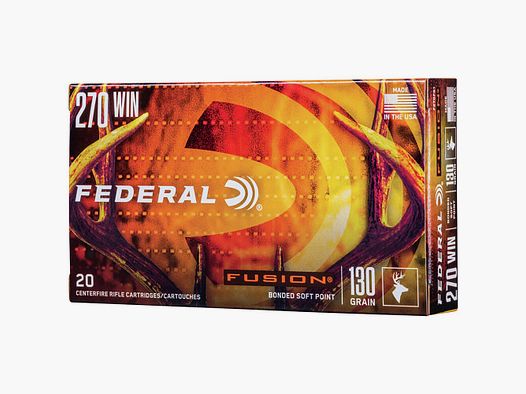 Federal Ammunition .270 Win. Fusion 8.4g/130grs.