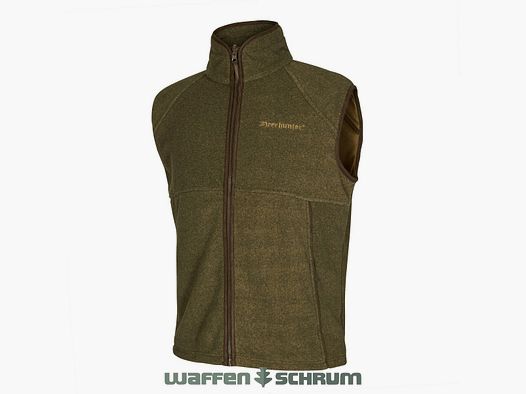 Gilet en polaire Deerhunter Wingshooter vert mélangé graphite
