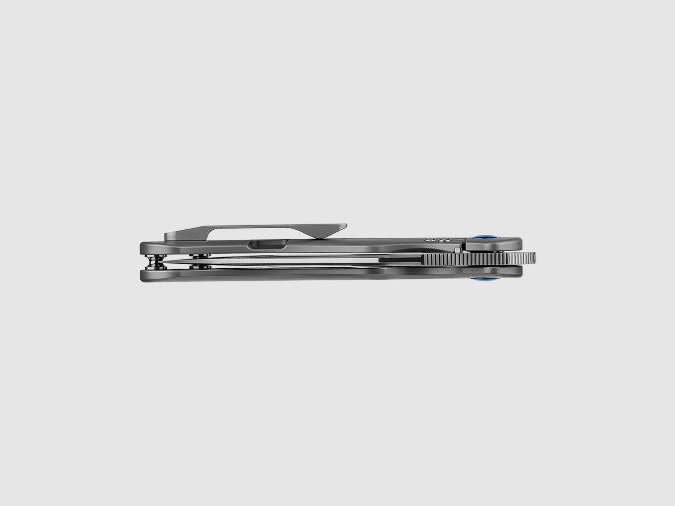 Navaja con hoja de acero CPM-S35VN Splint Oknife Edición Especial Titanio Olight, imagen 6 de 9