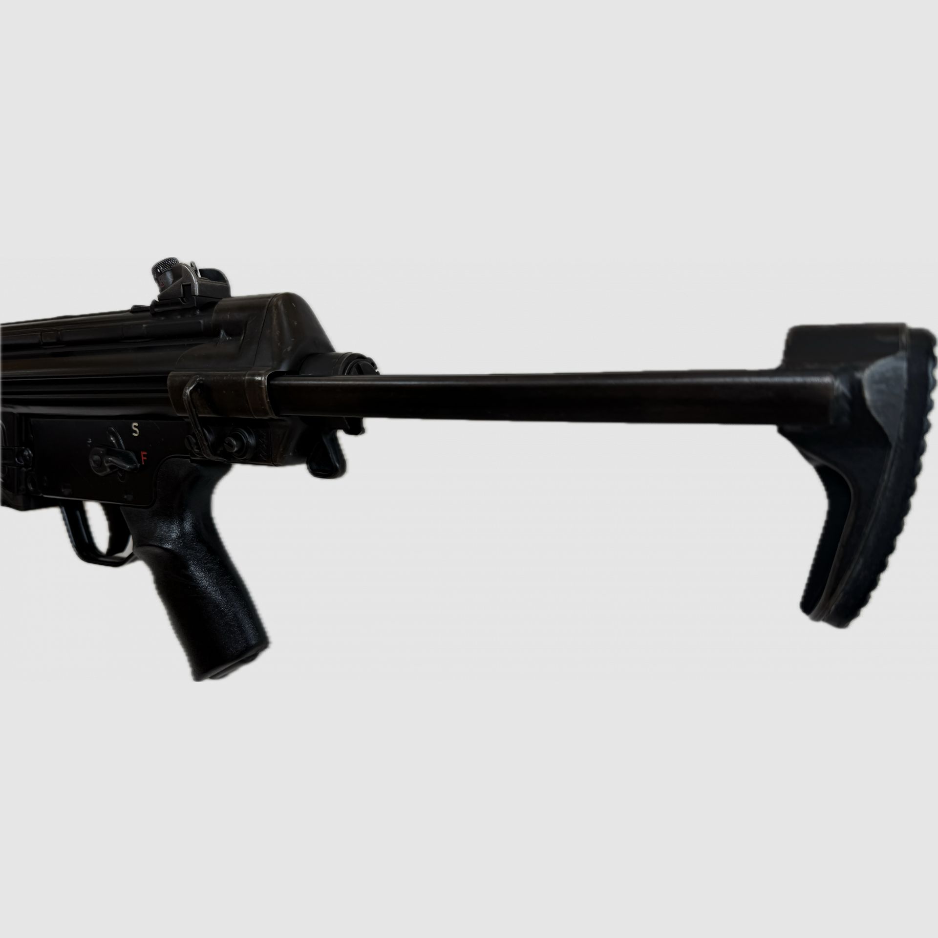 Heckler & Koch HK41 Selbstladebüchse – einschiebbare Fallschirmjäger-Schulterstütze .308 Win / 7,62×51 mm NATO