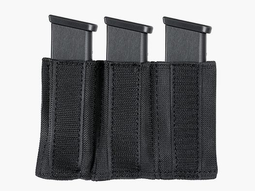 Plate Carrier Triple Pistol Magazine Insert - Black [8FIELDS]