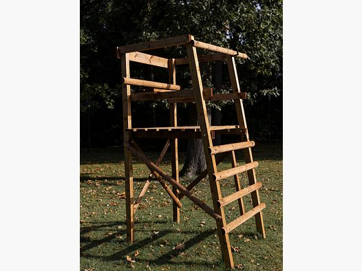 Jacht hout drijfjachtstand