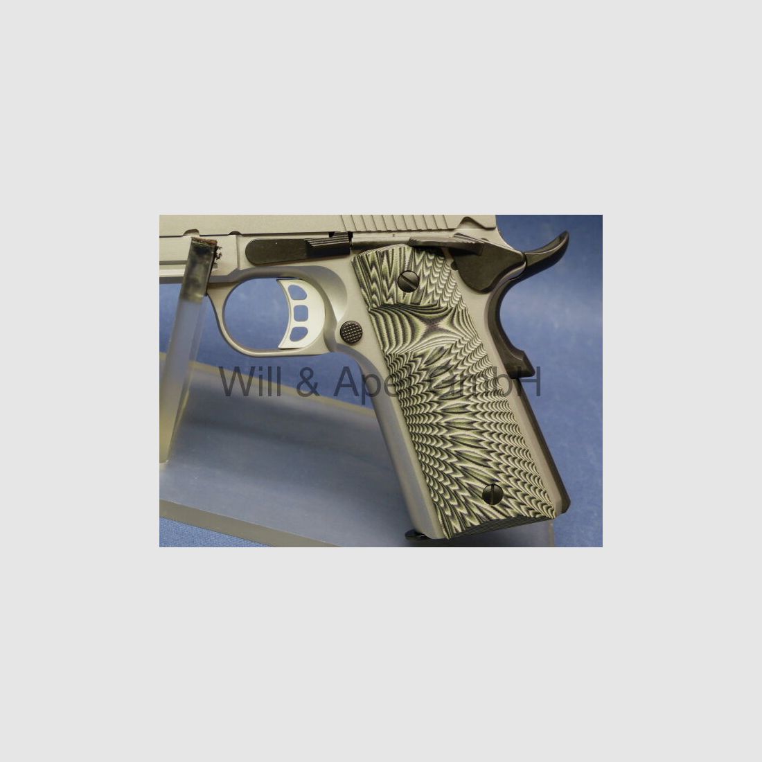 TISAS WAFFEN ZIG PC9 STAINLESS TARGET