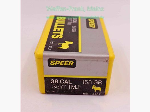 Speer / USA balas FFW .38 (.357)