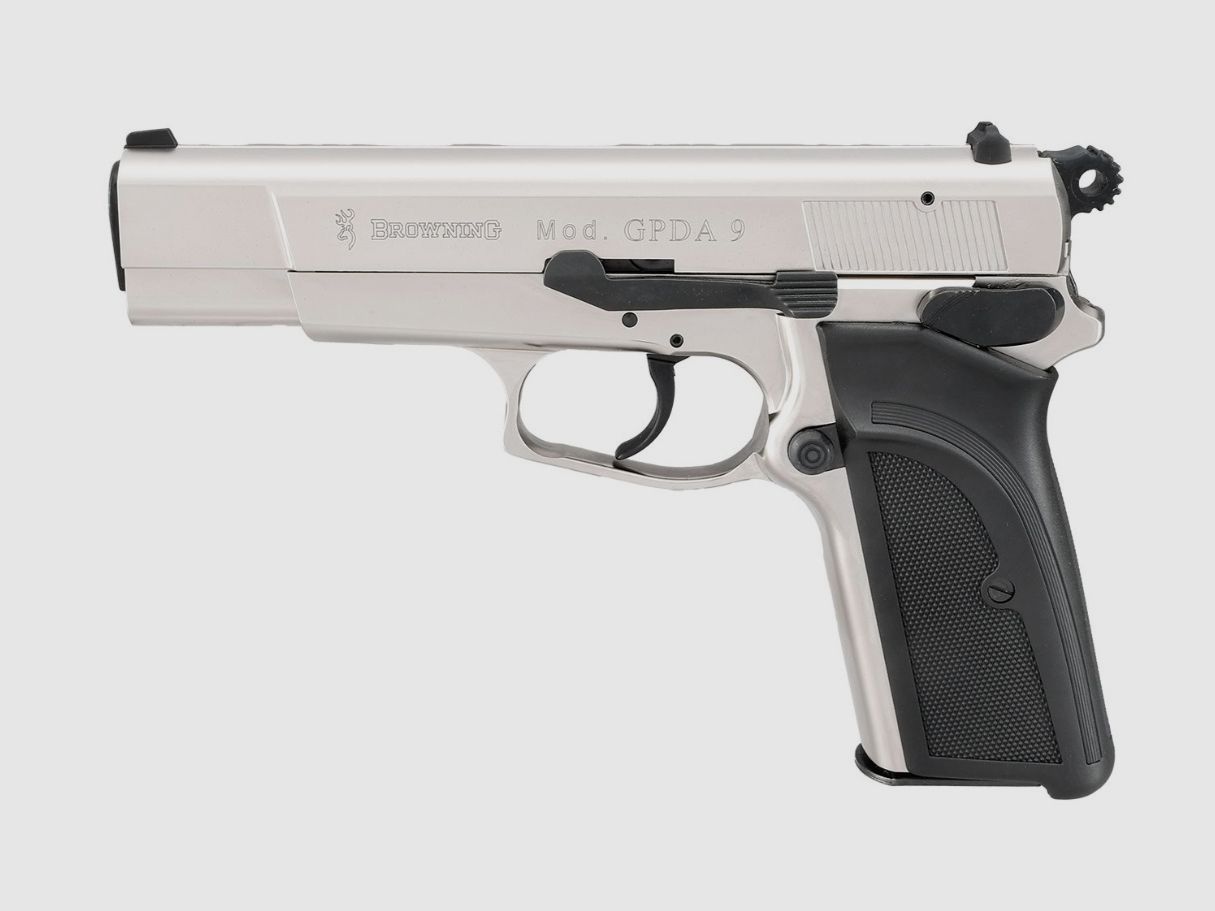 Browning GPDA 9 Schreckschusspistole 9mm PAK vernickelt 
