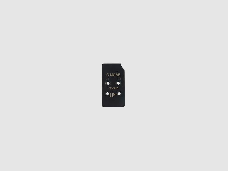 Red dot sight mounting plate for CZ Shadow 2 OR pistol