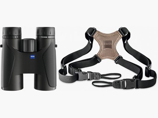 Zeiss ZEISS Terra ED 10x42 black + Zeiss comfort cross strap