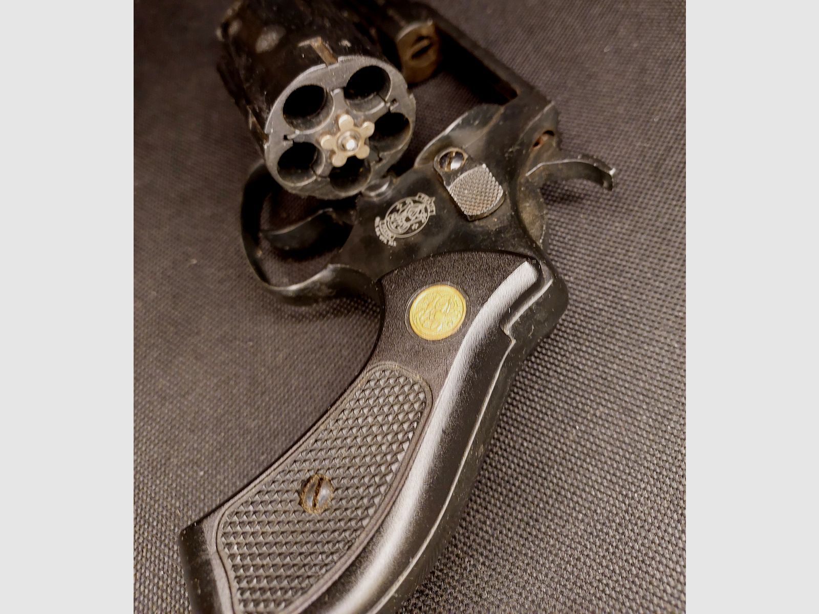 Smith & Wesson Chiefs Special revólver de señal Cal. 9mm R.K. Negro (PTB 794)