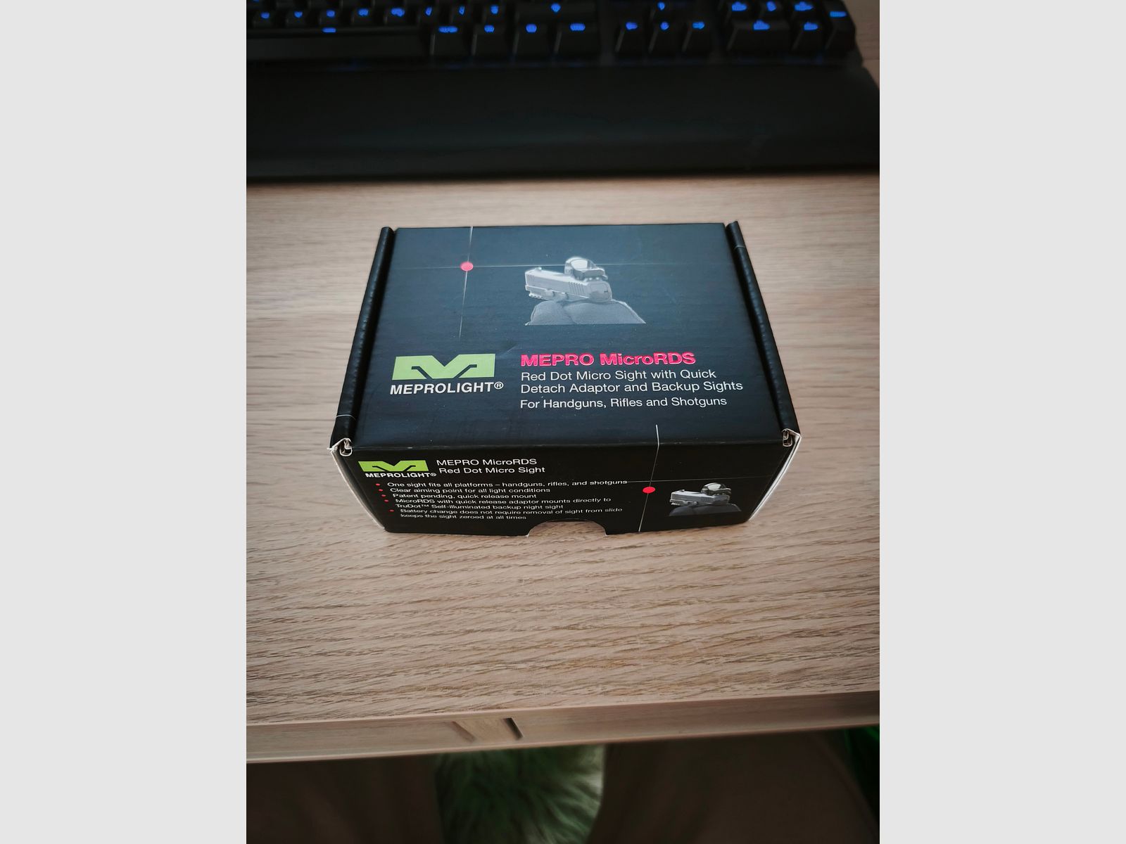 Meprolight MicroRDS red dot sight for CZ Shadow